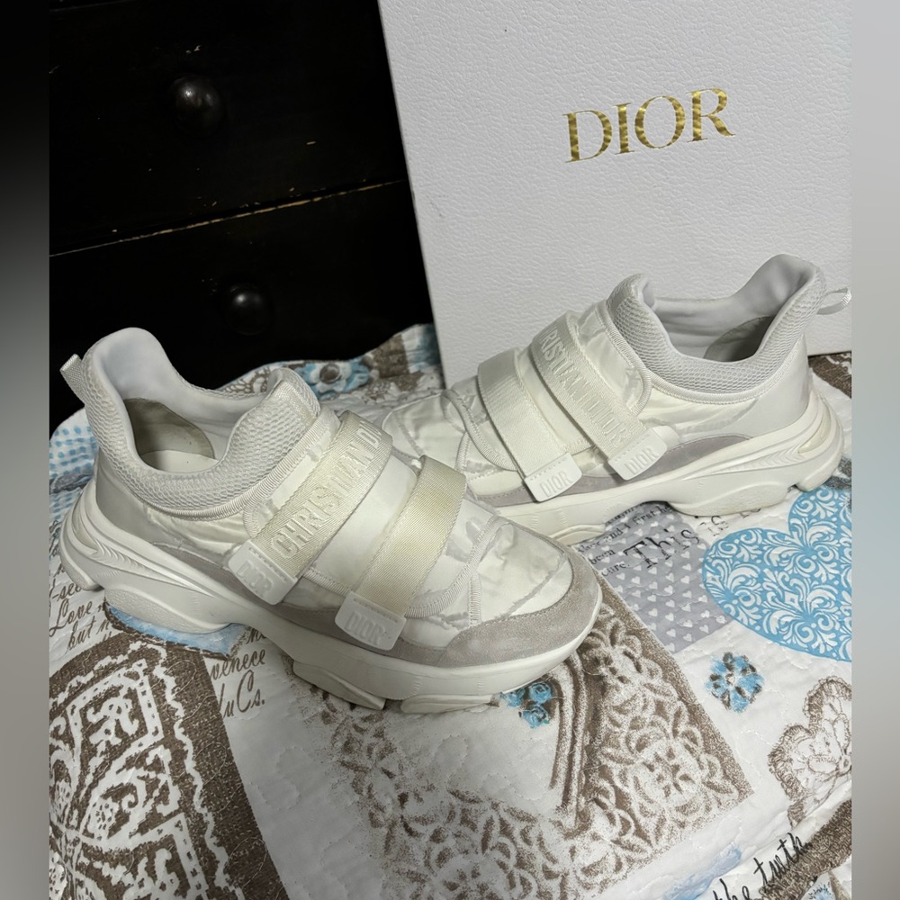 Christian Dior D-Wander white sneakers